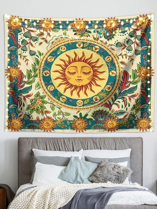 Ancient Style Print Tapestry