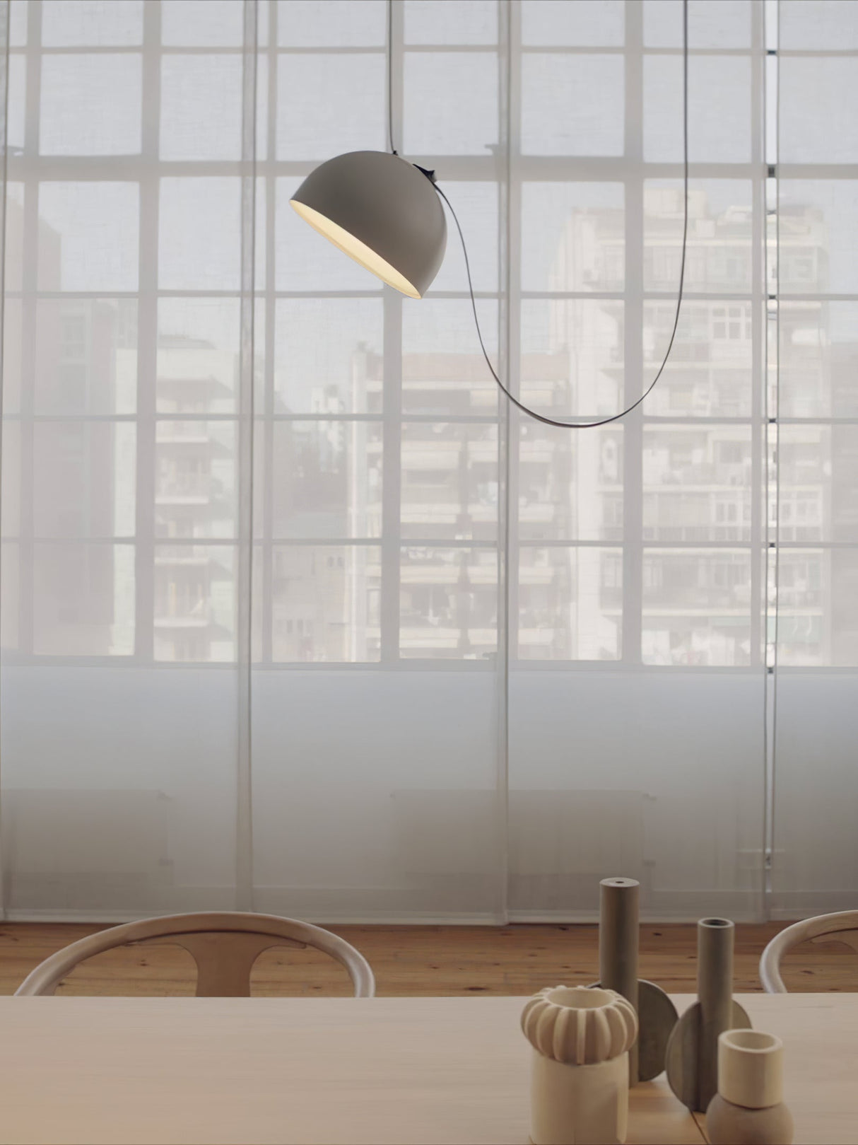 Plusminus Semispheres Pendant Light