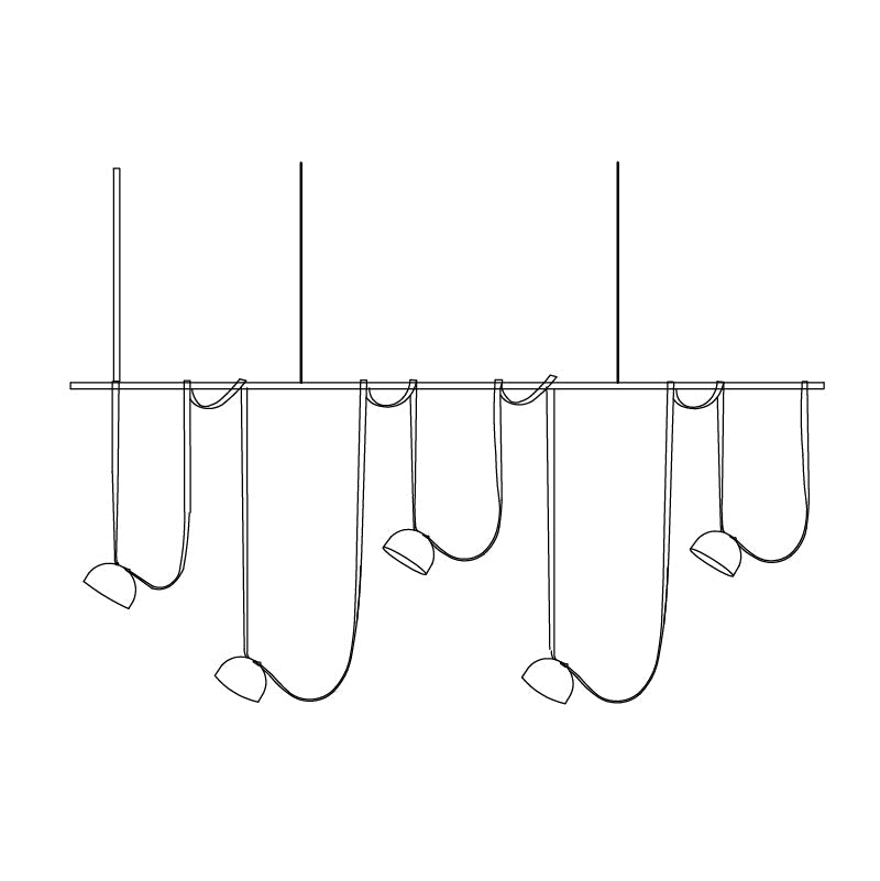 Plusminus Semispheres Pendant Light