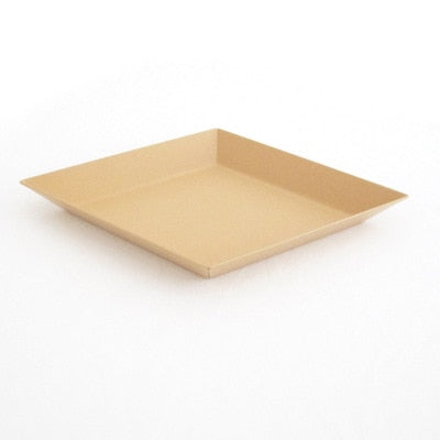 Metal Diamond Polygonal Geometric Display or Serving Dish