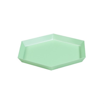 Metal Diamond Polygonal Geometric Display or Serving Dish