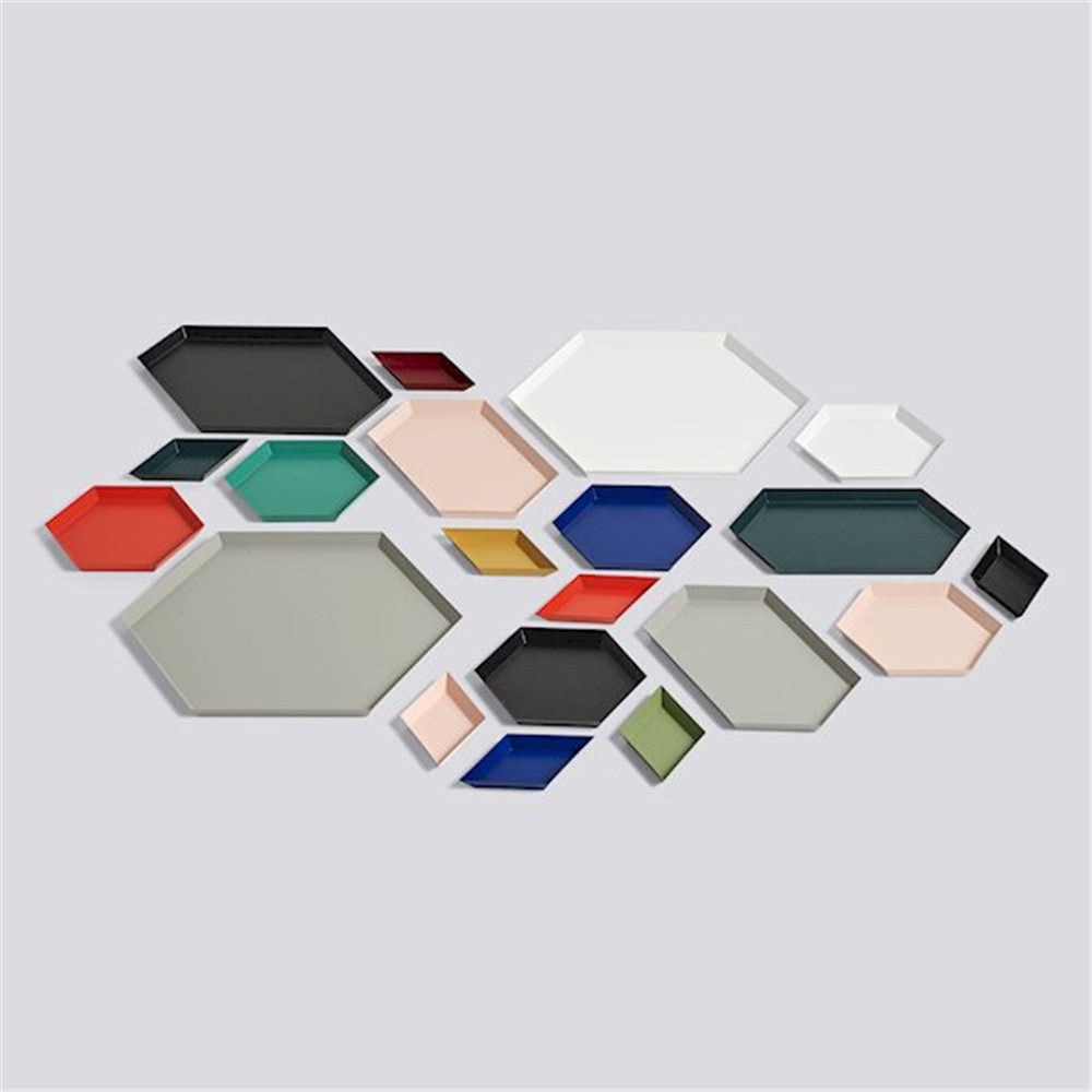 Metal Diamond Polygonal Geometric Display or Serving Dish