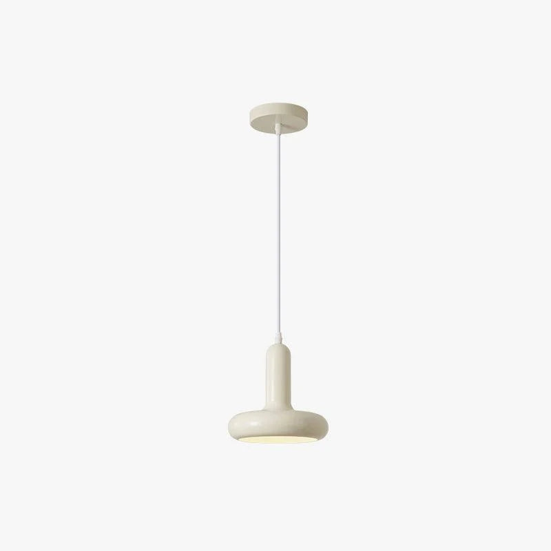 Cream Rocker Arm Pendant Lamp