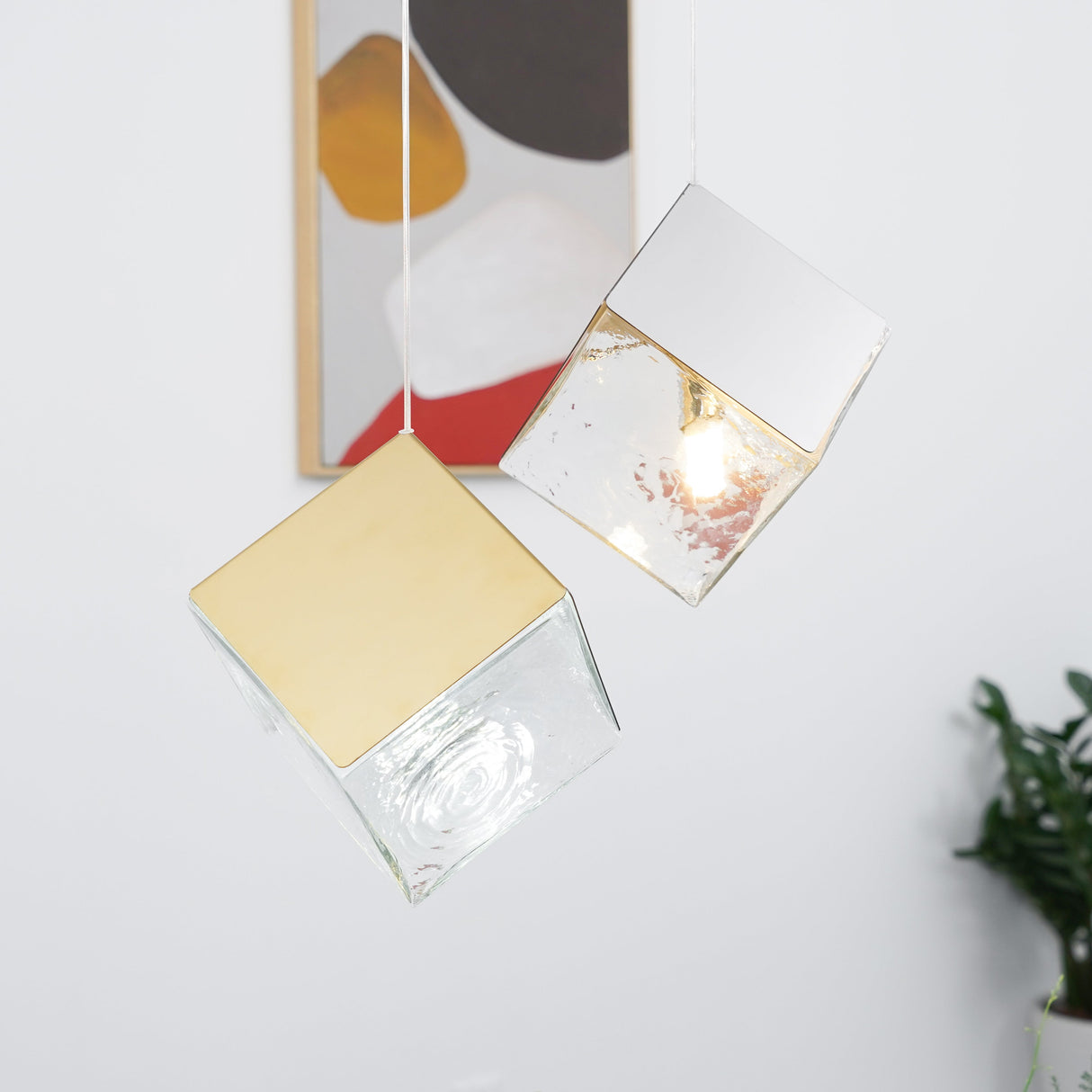 Sugar Cube Pendant Light