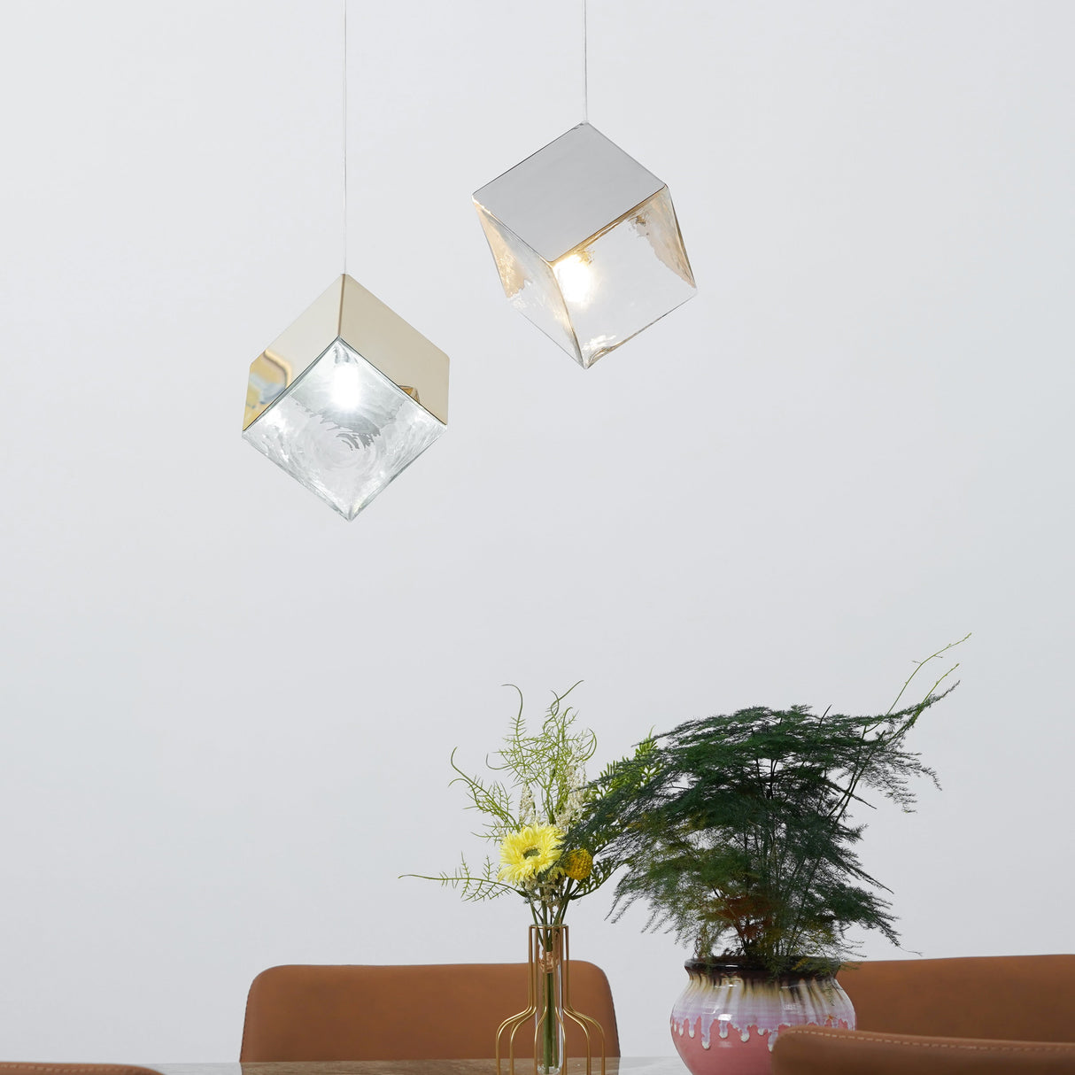 Sugar Cube Pendant Light
