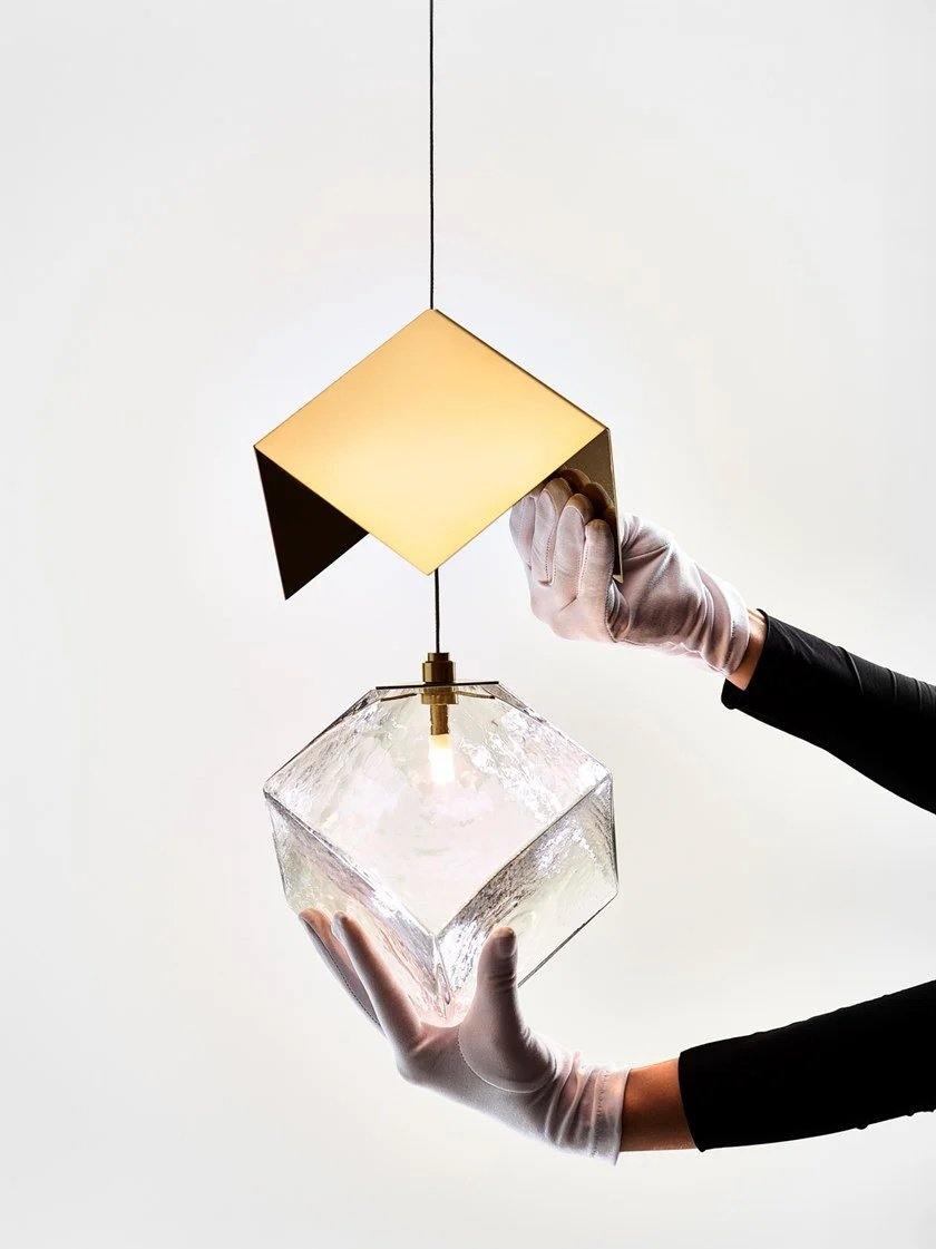 Sugar Cube Pendant Light