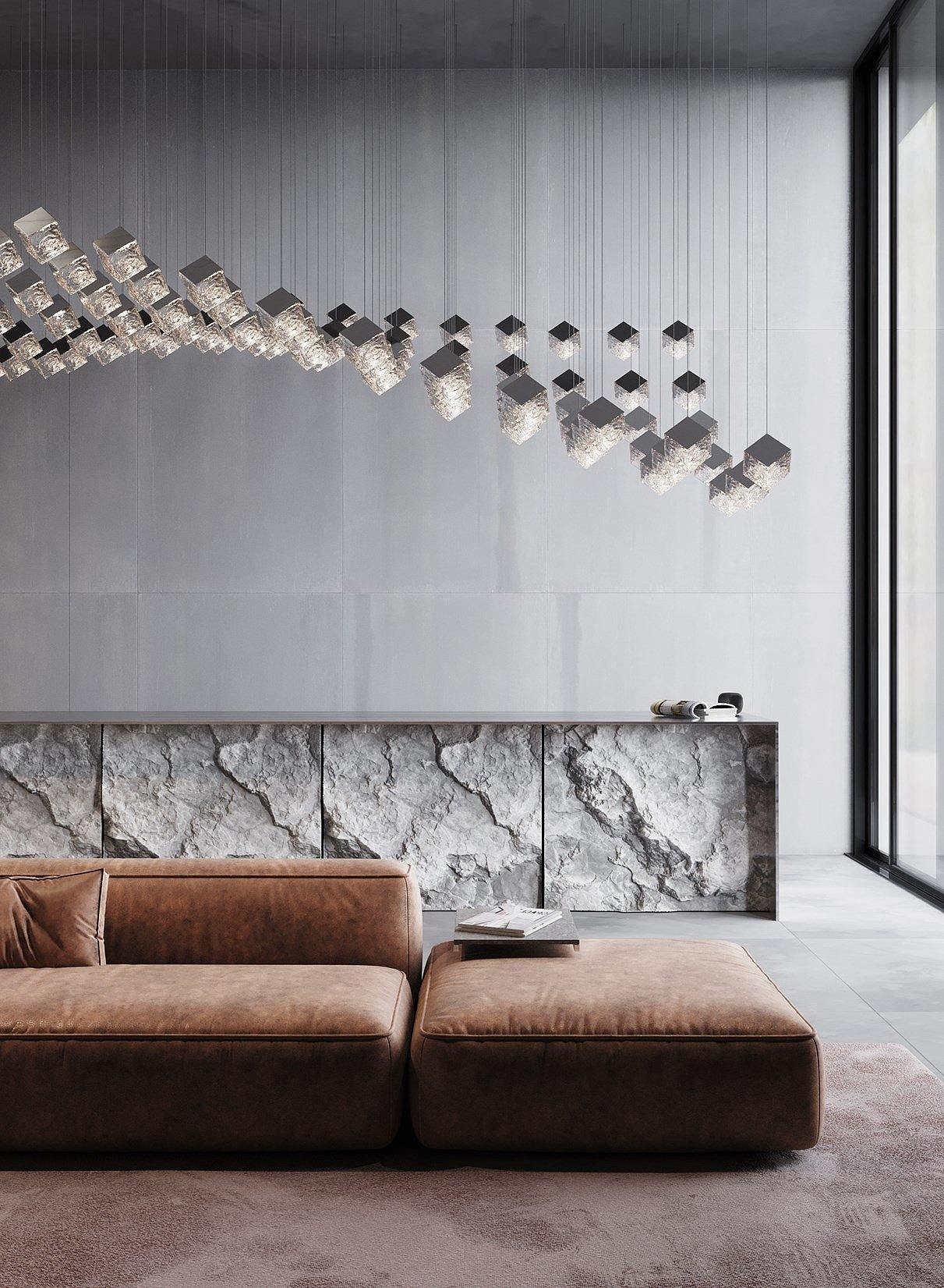 Sugar Cube Pendant Light