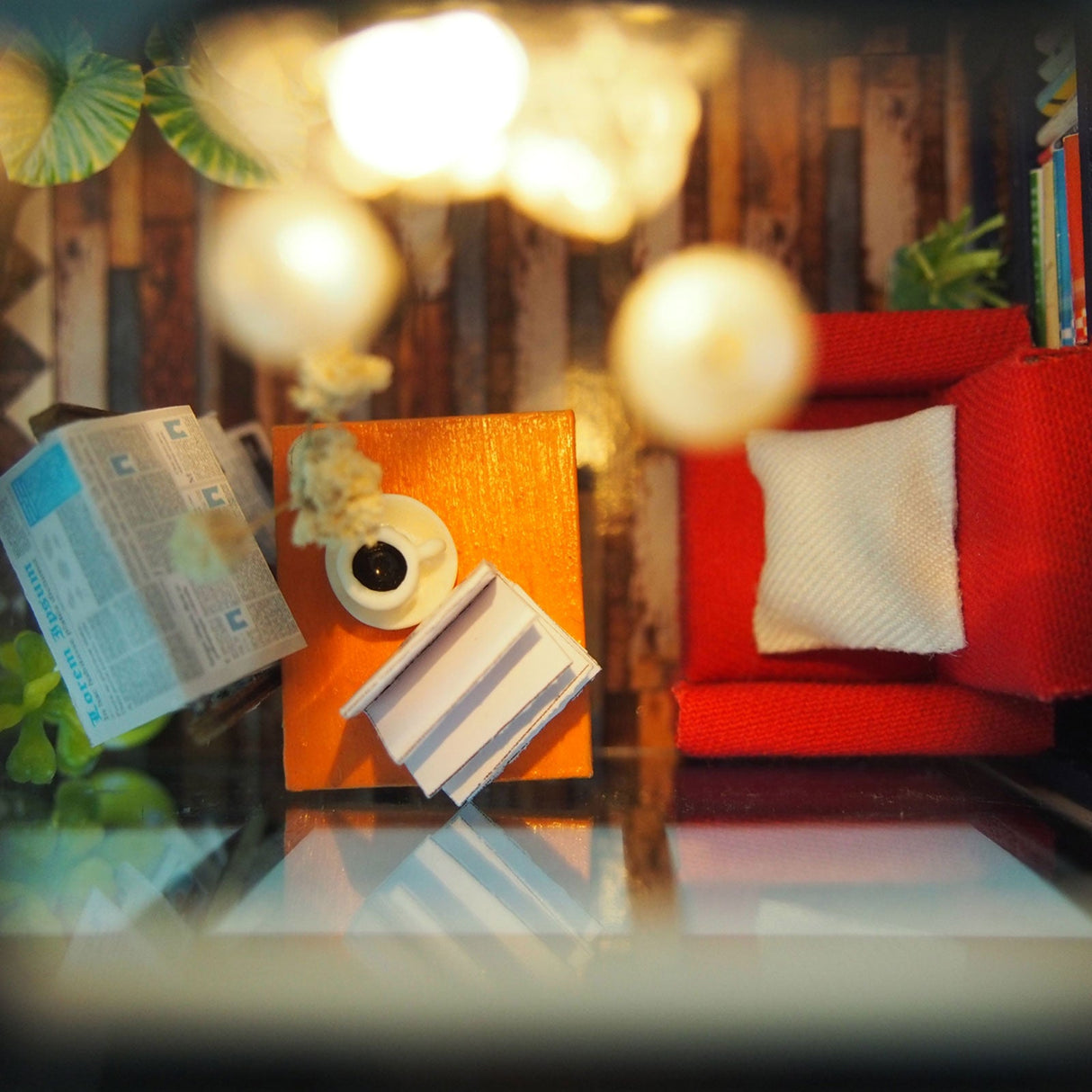 Miniature Dollhouse Kit, Book Store