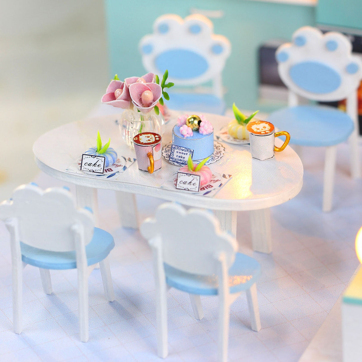 DIY Dollhouse Kit, Living Room