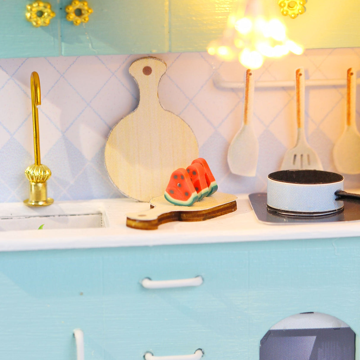 DIY Dollhouse Kit, Living Room