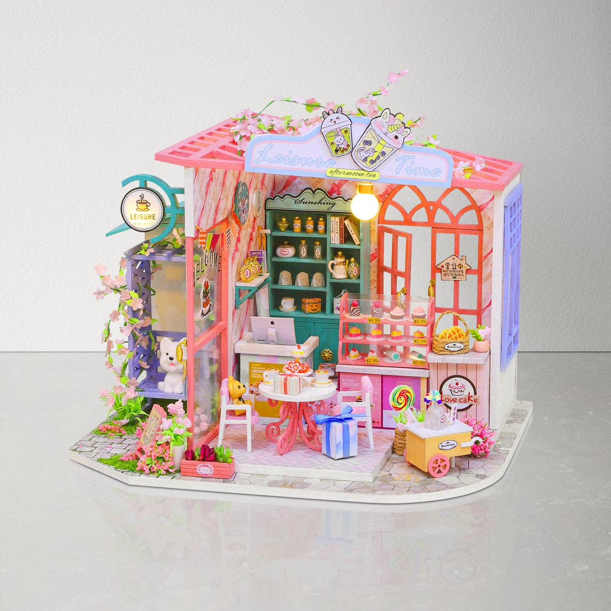 DIY Dollhouse Kit, Tea Time
