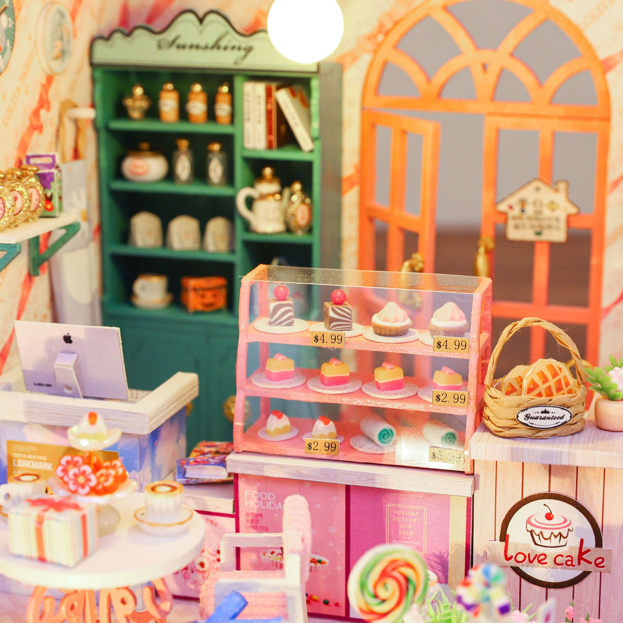 DIY Dollhouse Kit, Tea Time