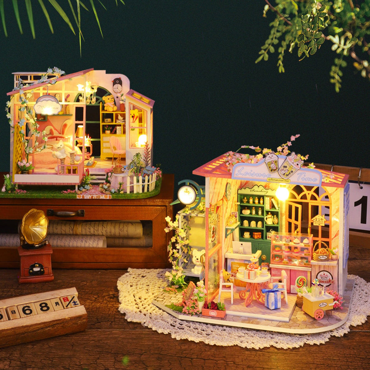 DIY Dollhouse Kit, Tea Time