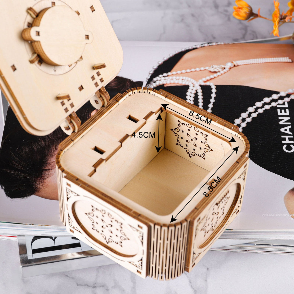 Treasure Box 3D Wooden Puzzle