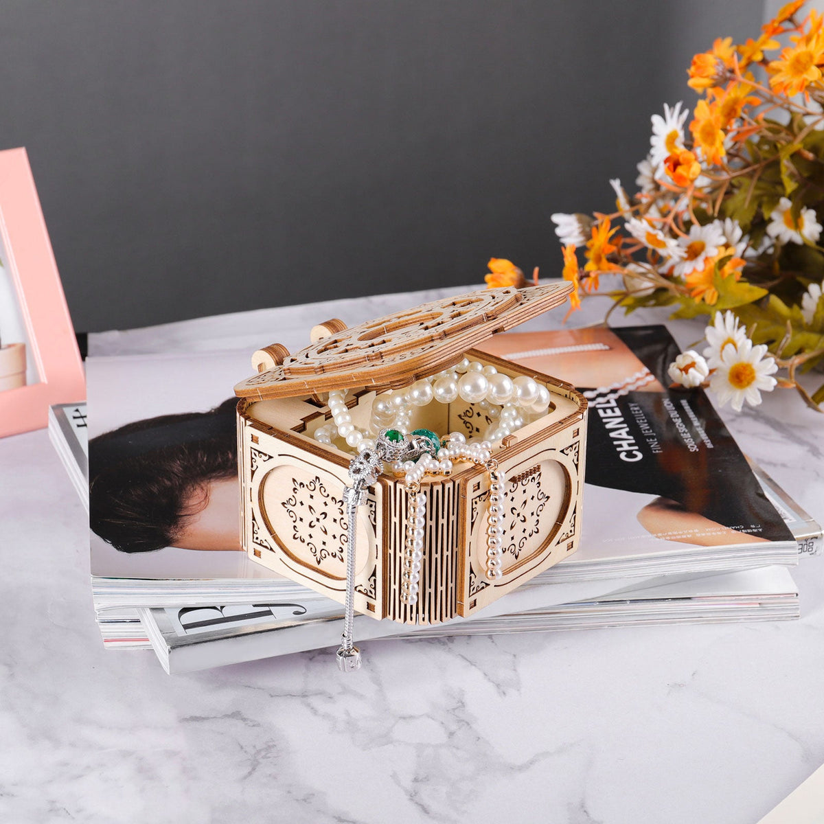 Treasure Box 3D Wooden Puzzle