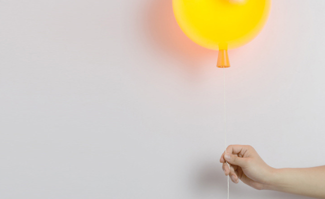 Balloon ceiling lamp