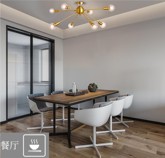 Antique Sputnik Ceiling Lamp