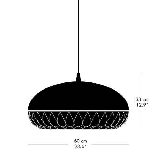 Harmonious Modern Round Pendant Light