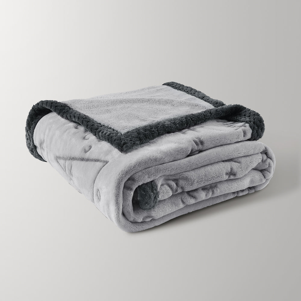 Blue Formula Flannel Blanket