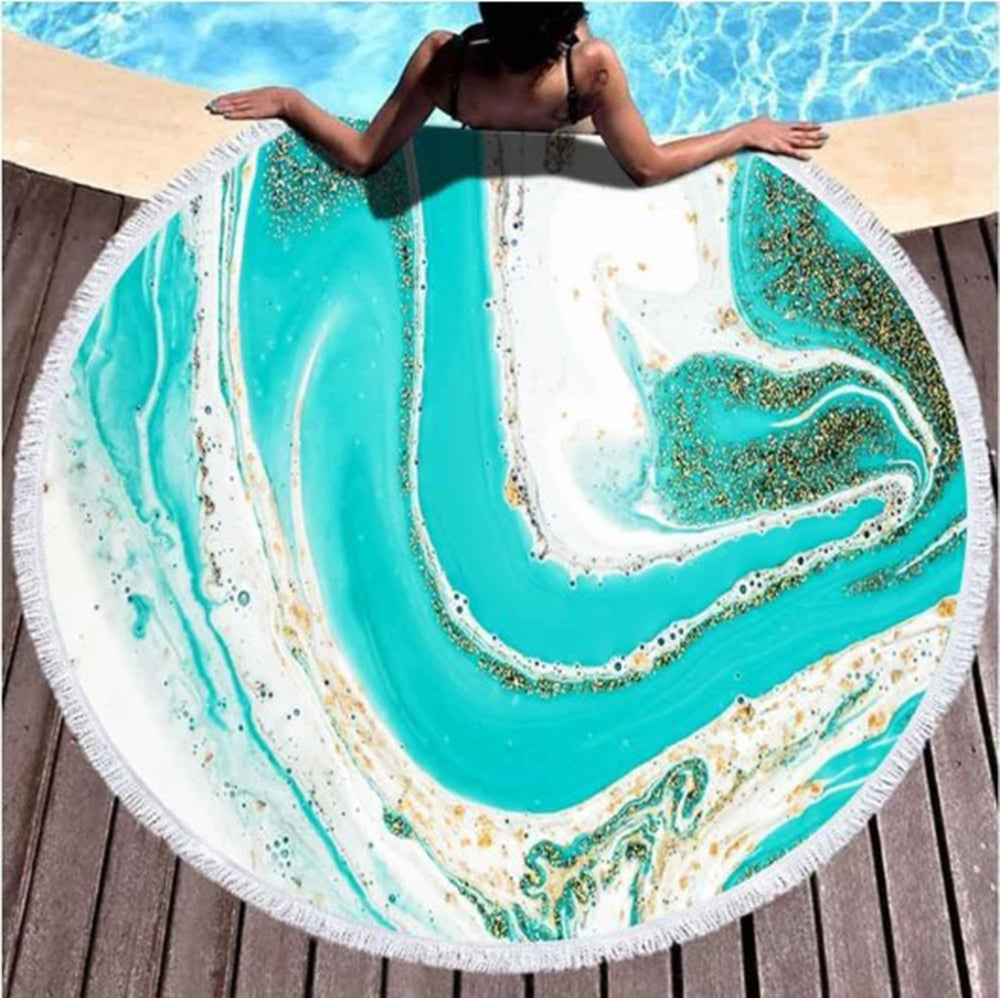 Sandbar Sandproof Round Beach Towels