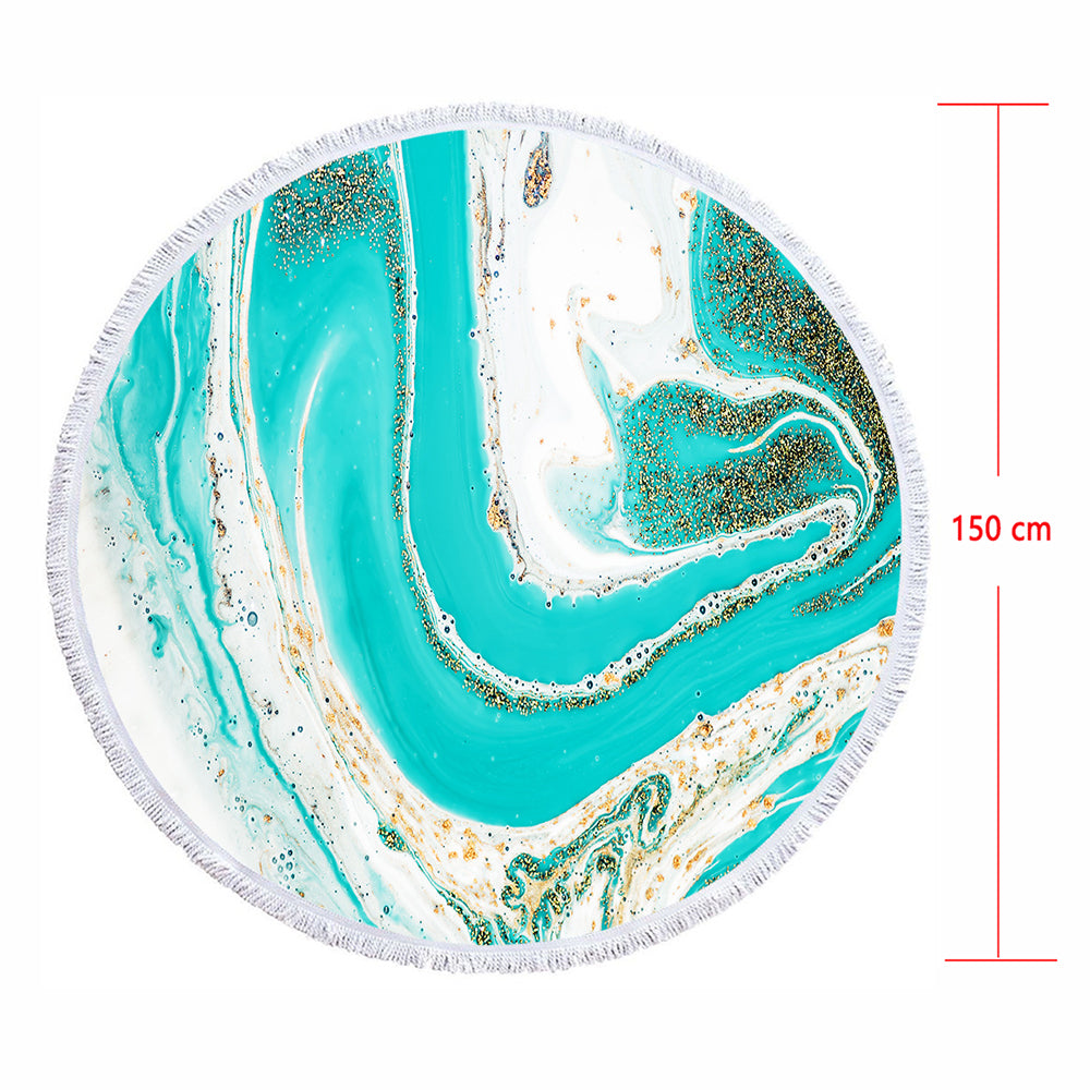 Sandbar Sandproof Round Beach Towels