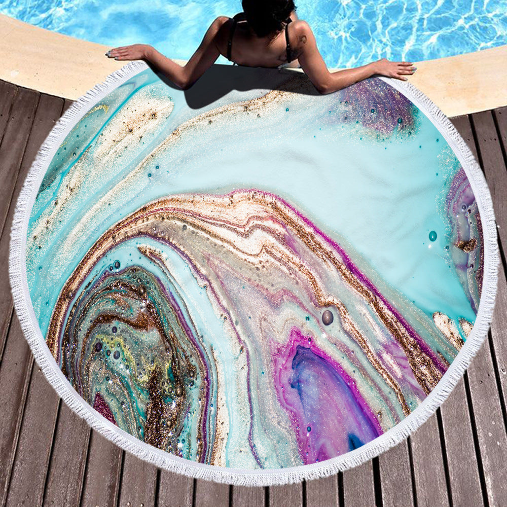 Sandbar Sandproof Round Beach Towels