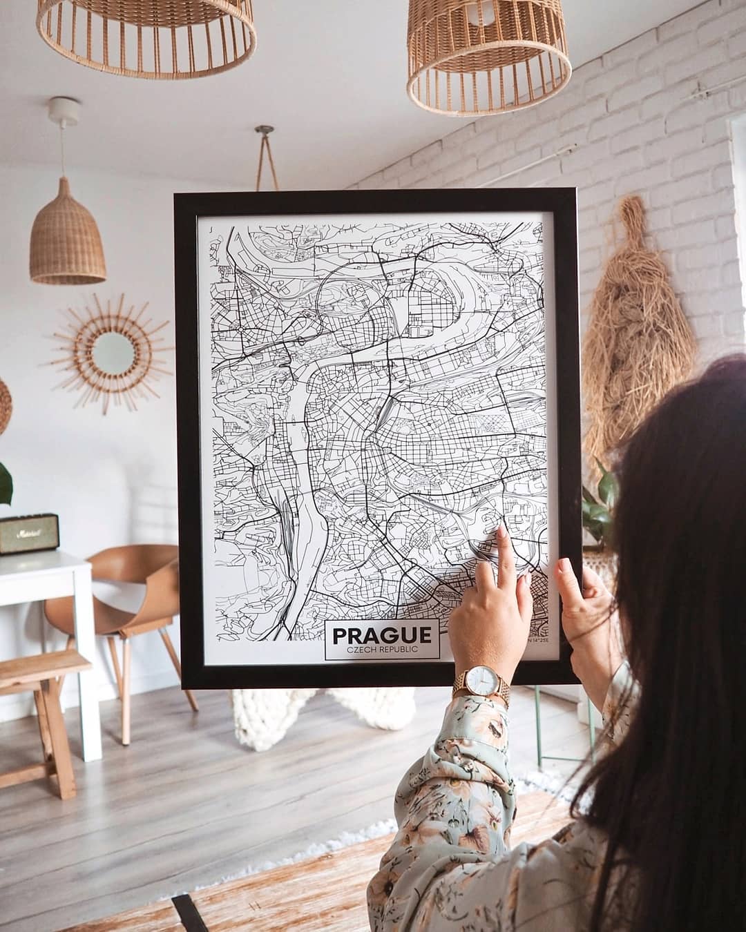 Rattan Pandent Light