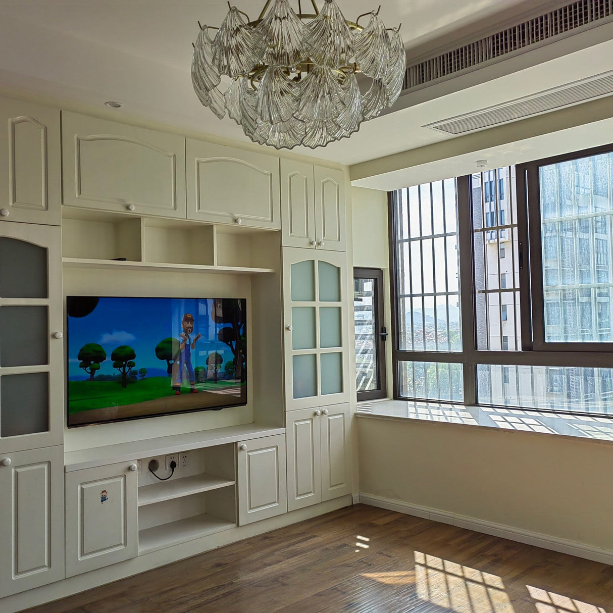 Ribbed Shell Ceiling light