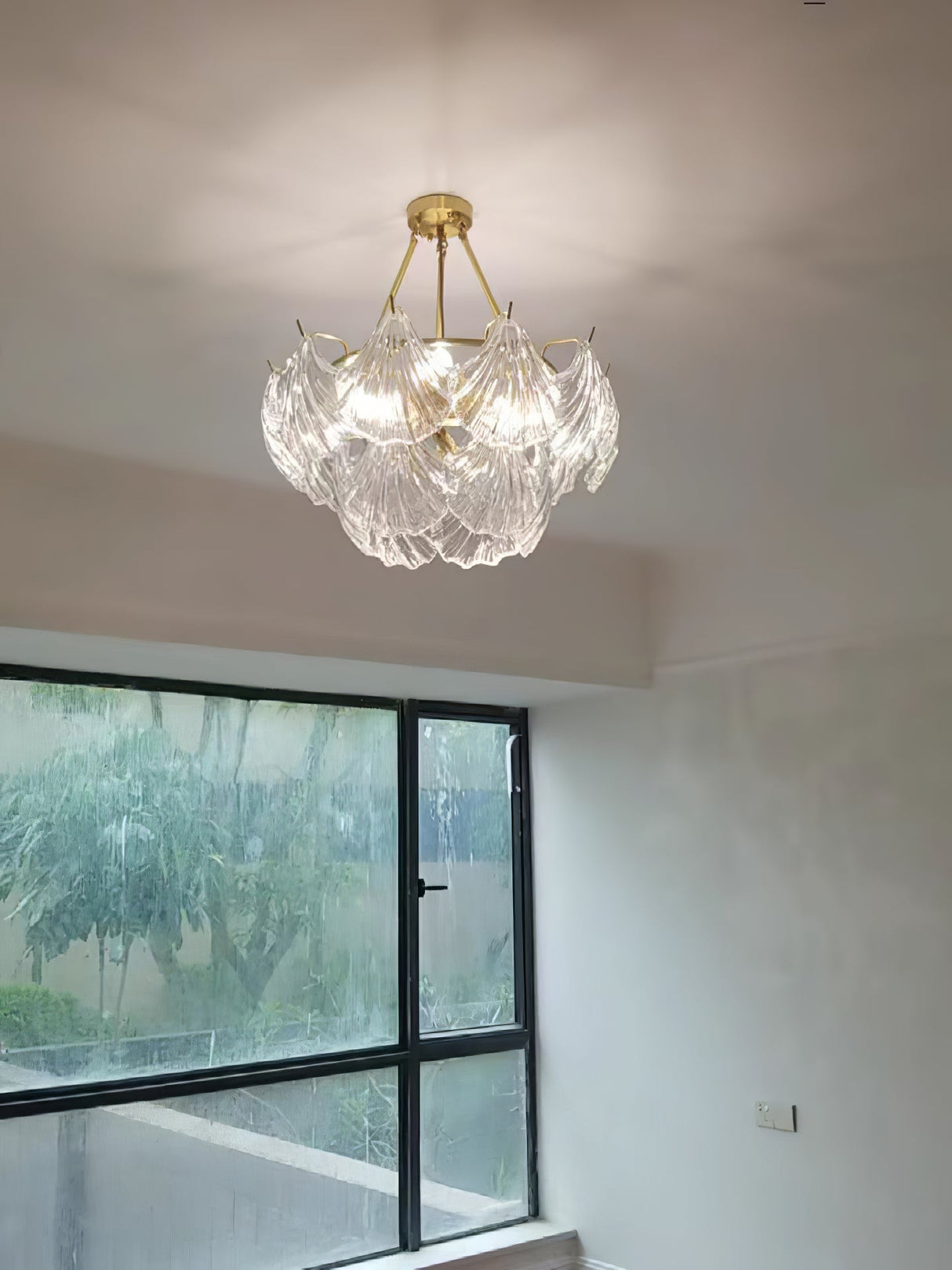 Ribbed Shell Ceiling light