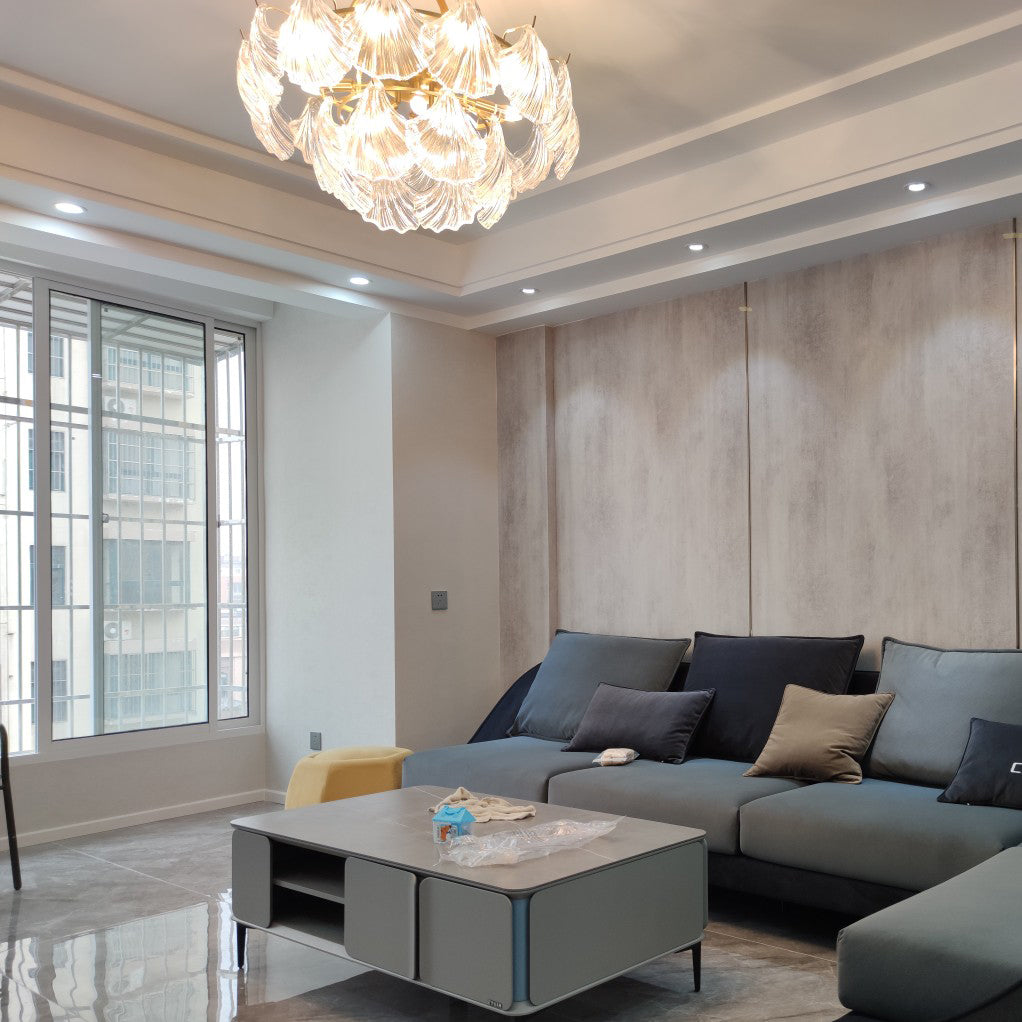 Ribbed Shell Ceiling light