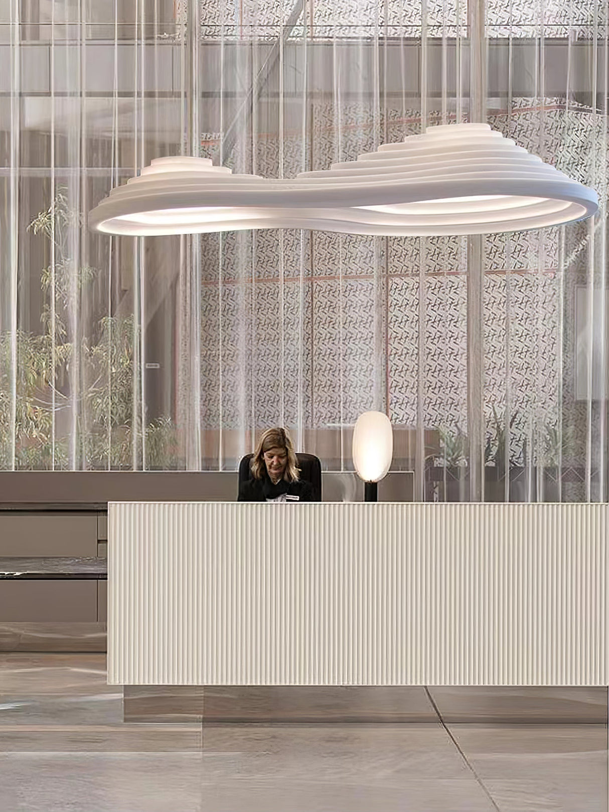 Rice Field Acoustic Acrylic Lamps