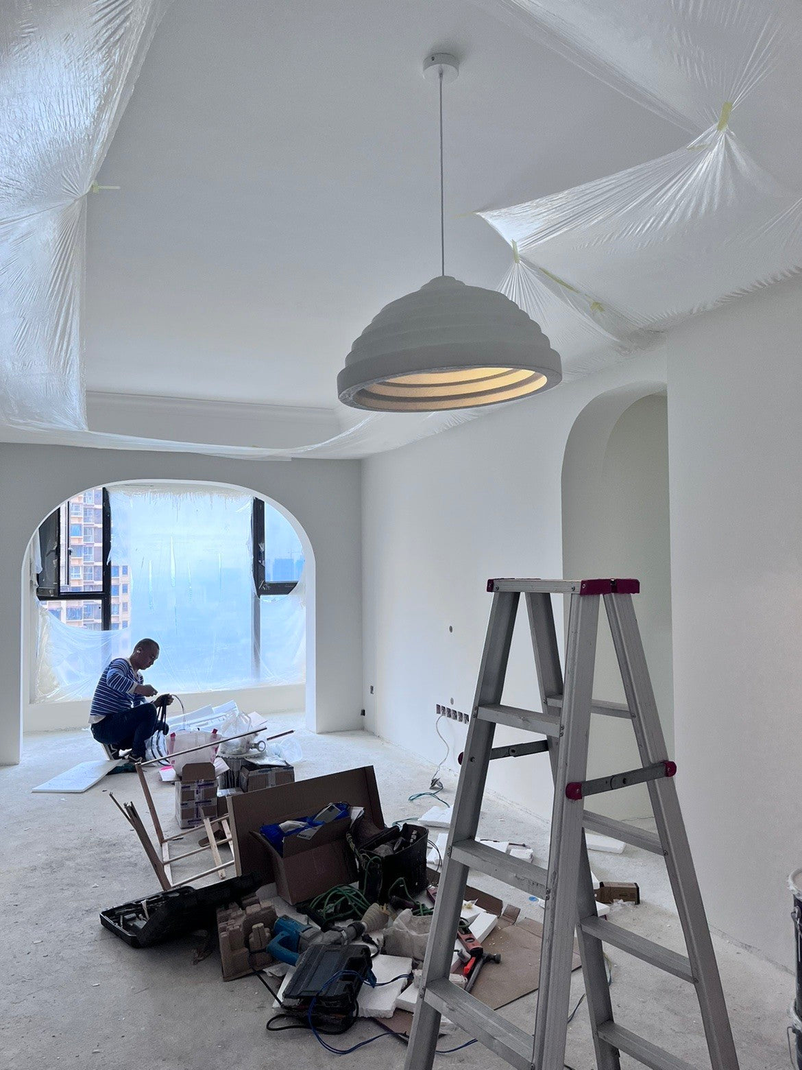 Rice Field Acoustic Acrylic Lamps