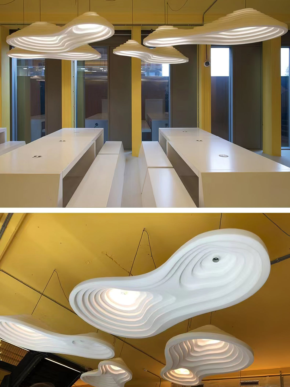 Rice Field Acoustic Acrylic Lamps