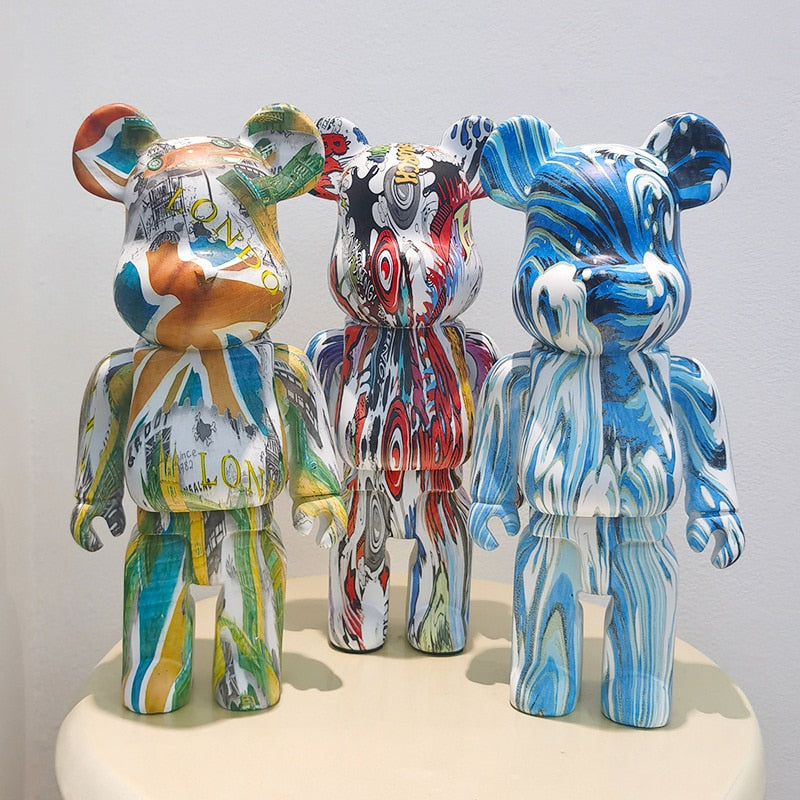 Y2k Resin Bearbricking Figurine