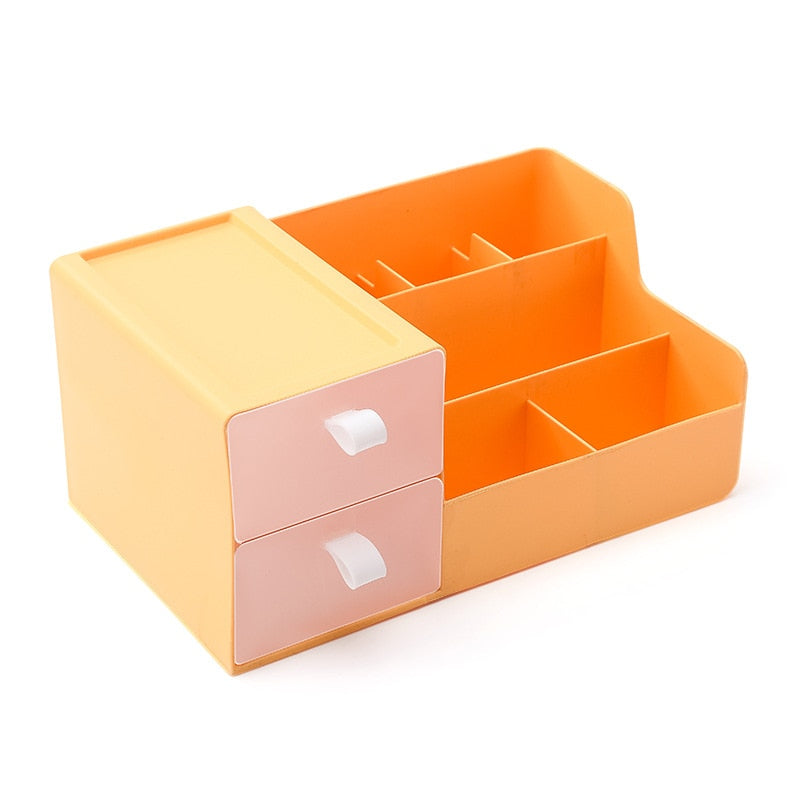 Pastel Table Makeup Organizer