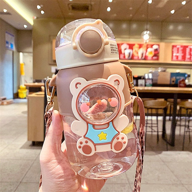 Kawaii Animals Water Bottle