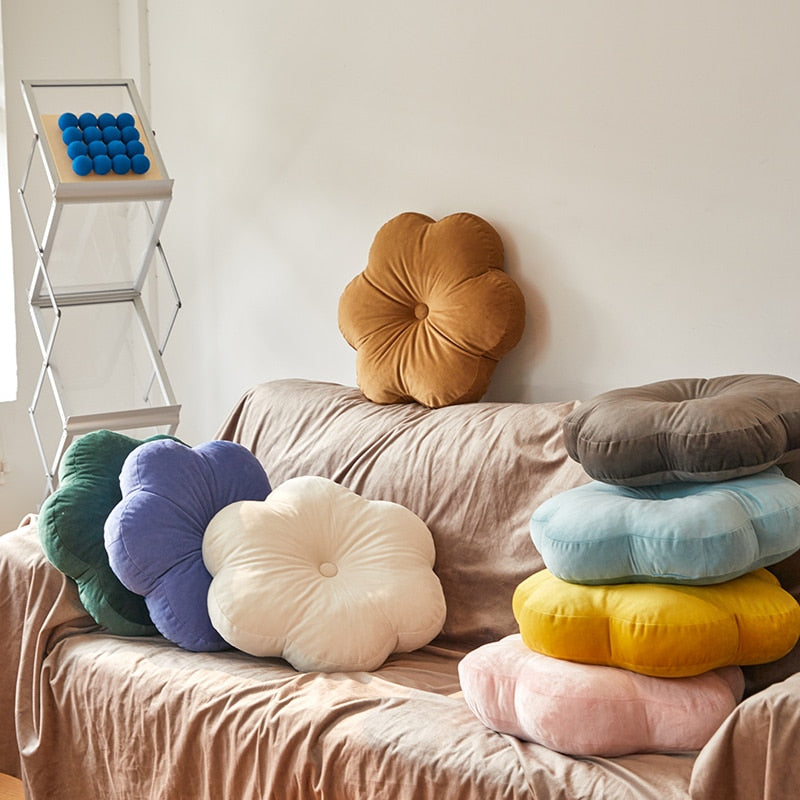 European Style Daisy Pillow Cover