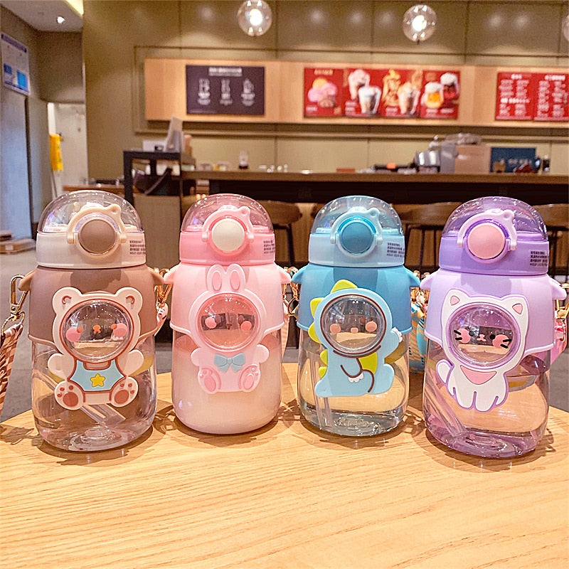 Kawaii Animals Water Bottle