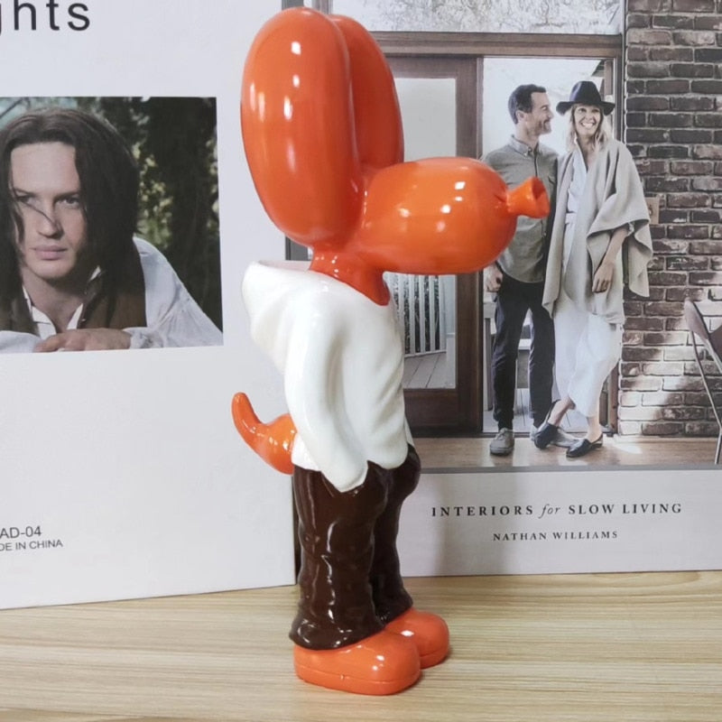 Y2K Balloon Dog Figurine