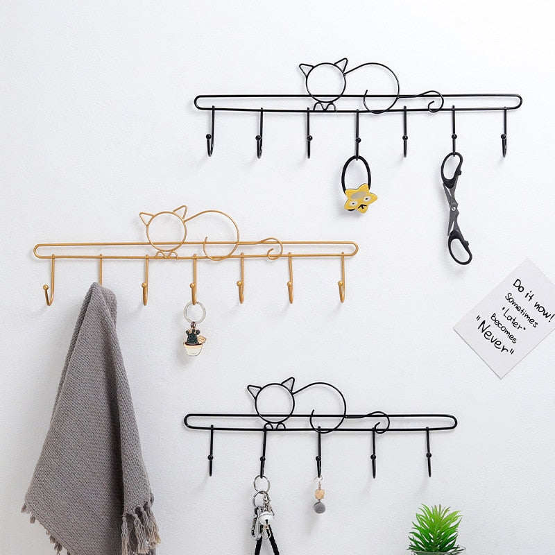 Cat Wall Hook Hanger