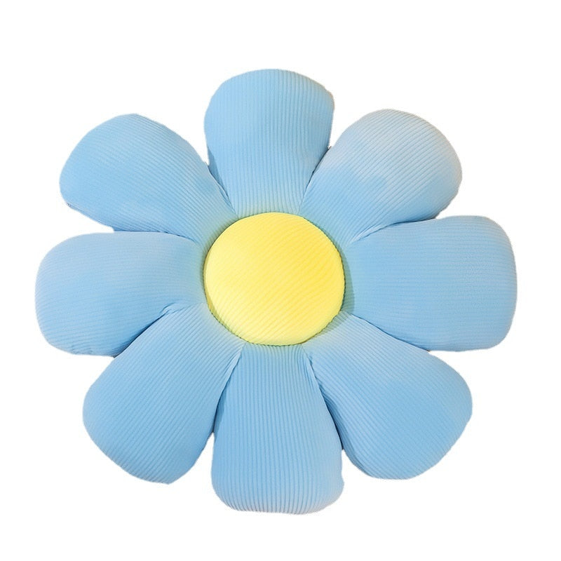 Colorful Daisy Pillow