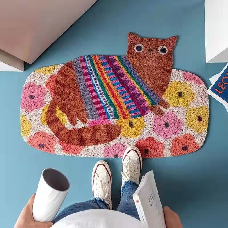 Cartoon Cat Doormat Rugs