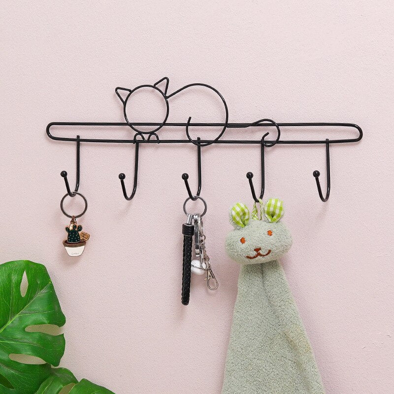 Cat Wall Hook Hanger