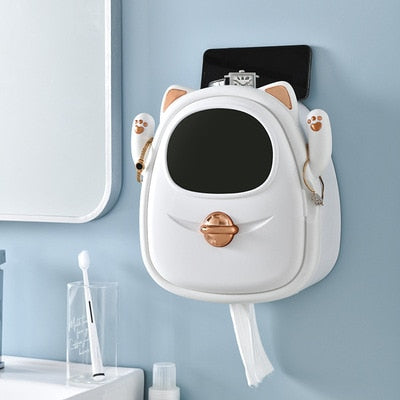 Cat Tissue Paper Storage Rack