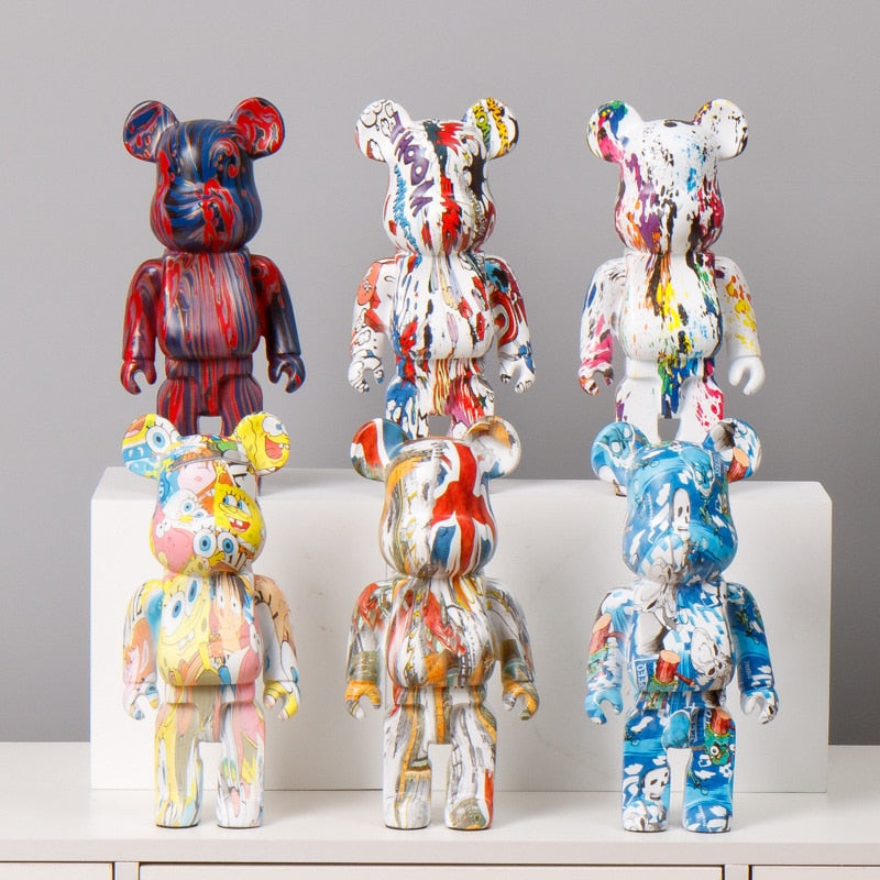Y2k Resin Bearbricking Figurine
