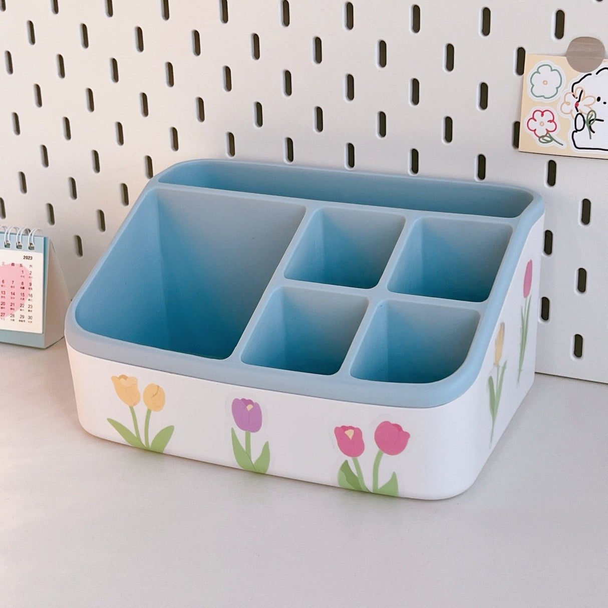 Preppy Flowers Storage Box