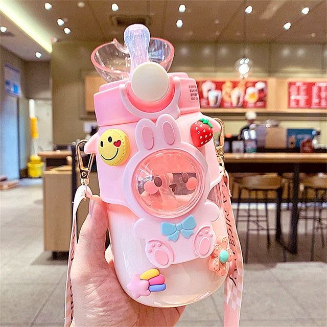 Kawaii Animals Water Bottle