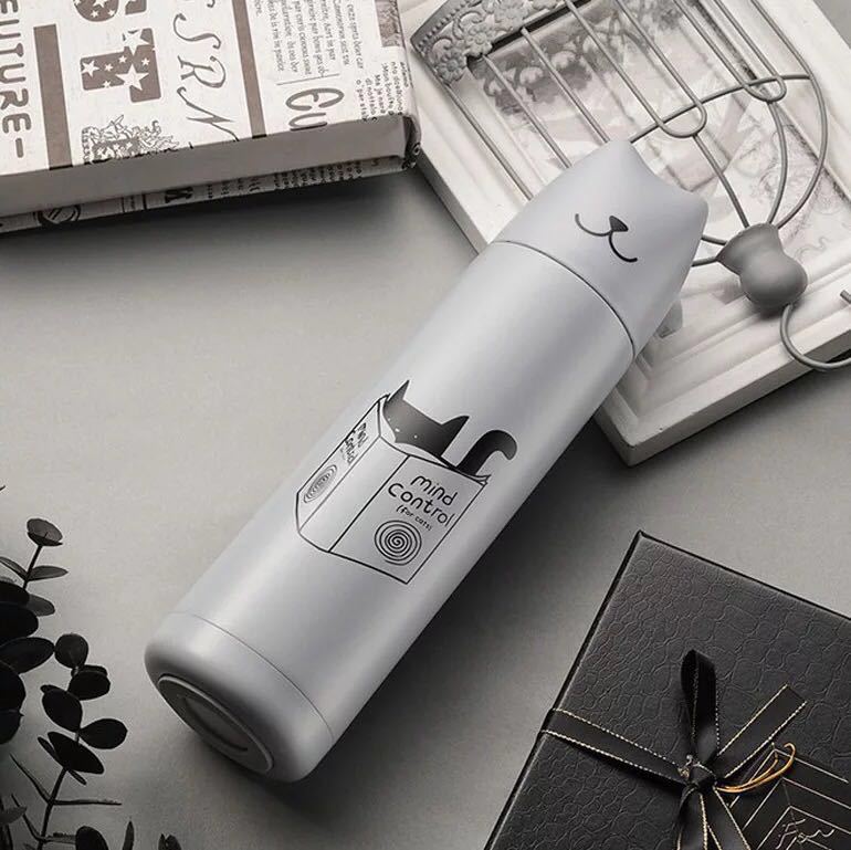 Cat Vacuum Thermos Bottle
