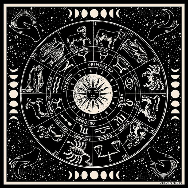 Witchy Runes Bedding Set