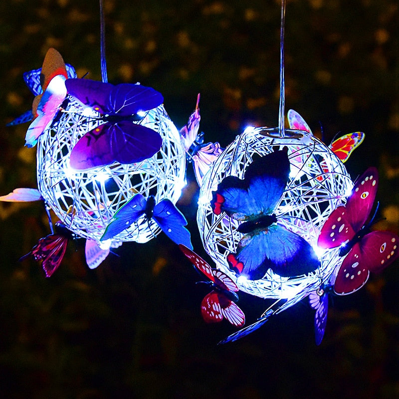 Fairycore Solar Led Butterflies Tangle